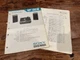 SONY Stereo Turntable HP-180W Service Manual + Supplements