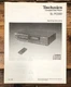 Technics SL-PG300 CD Player Owners / User Manual *Original*
