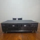 TEAC W-450R Stereo Dual Cassette Deck Powers On Left Side Dead Right Side Works