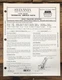 Sylvania / BSR  Model UA50 /5 Series Record Changer Service Manual *Original*