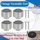 Vintage Turntable Replacement Feet For Pioneer PL-518 PL-540 PL-560/512/514/516