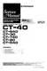Service manual for Pioneer CT-940, CT-740, CT-540, CT-40, CT-30