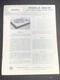 BOGEN B60-61 Record Player Owners Manual Original