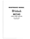 Service manual for McIntosh MC 240
