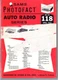 Sams Photofact-Auto Radio Manual/#AR-118/First Edition-First Print/1972