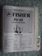 Fisher ph 45 service manual original repair book portable stereo tape player 