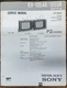 Sony KV-1954R KV-1955R TV  Service Manual *Original*