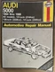 1984 1985 1986 1987 1988 AUDI 5000 WORKSHOP REPAIR MANUAL HAYNES