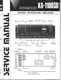 Service Manual Guide For Kenwood KA-1100 SD