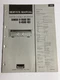 Sansui G-3500/301 G-4500/401 AM/FM Stereo Receiver Service Manual Original