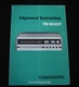 Original Tandberg TR-1040P Alignment Instruction Manual
