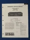 ONKYO TA-2047 CASSETTE SERVICE MANUAL ORIGINAL FACTORY ISSUE GOOD CONDITION 