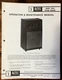 Altec Model 1203A Speaker Owner / Operating Manual *Original*