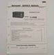 OEM Sharp Service Manual for Microwave Oven Model R-4H82 Vintage Electronics