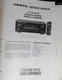 Onkyo A-SV810PRO Amplifier Service Manual Original