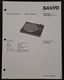 SANYO TP670A TP670A-2 Service Manual Original