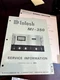 McIntosh MI-350 MI350 Repair Service Manual  & BULLETIN **ORIGINAL**