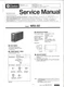 CLARION NRX-50 WITH DBX, SERVICE MANUAL