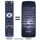 RAK-SL303P Replace Remote Control For Technics CD Player SA-G9013, SL-PG300