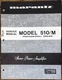 Marantz Model 510 510/M Amplifier  Service Manual *Original*