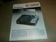 Vintage 1970's Brochure Pioneer PL-510A Turntable