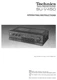 TECHNICS SU V450 - AMP - USER INSTRUCTIONS OWNER'S MANUAL - EN ES FR DE NL SE