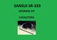 Turntable SANSUI SR-333 Repair KIT - all capacitors