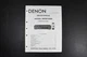 Denon DCM-550 Stereo CD Player Service Manual - Genuine Original
