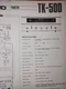 Kenwood TK-500 Tuner Schematic only from Volume 1 Original