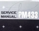 Marantz PM433 Pre Main Amplifier Service Manual OEM